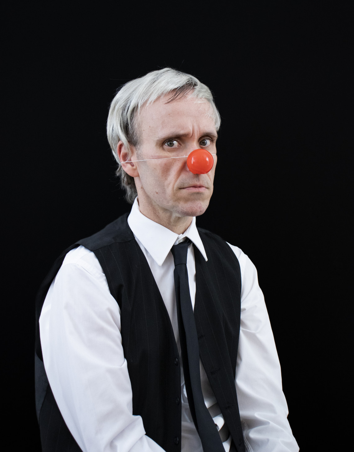  - Steve Giasson as Andy Warhol as a Clown
