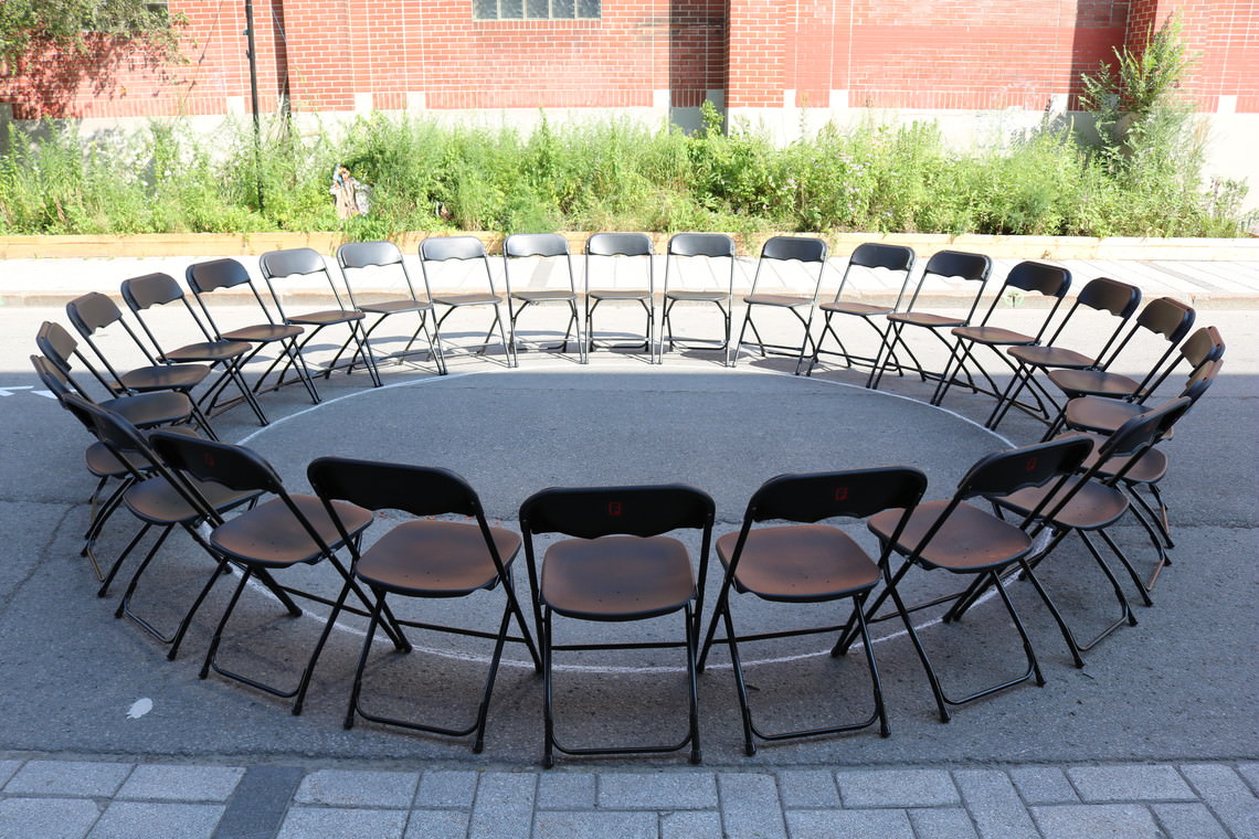  - untitled (chairs in a circle)