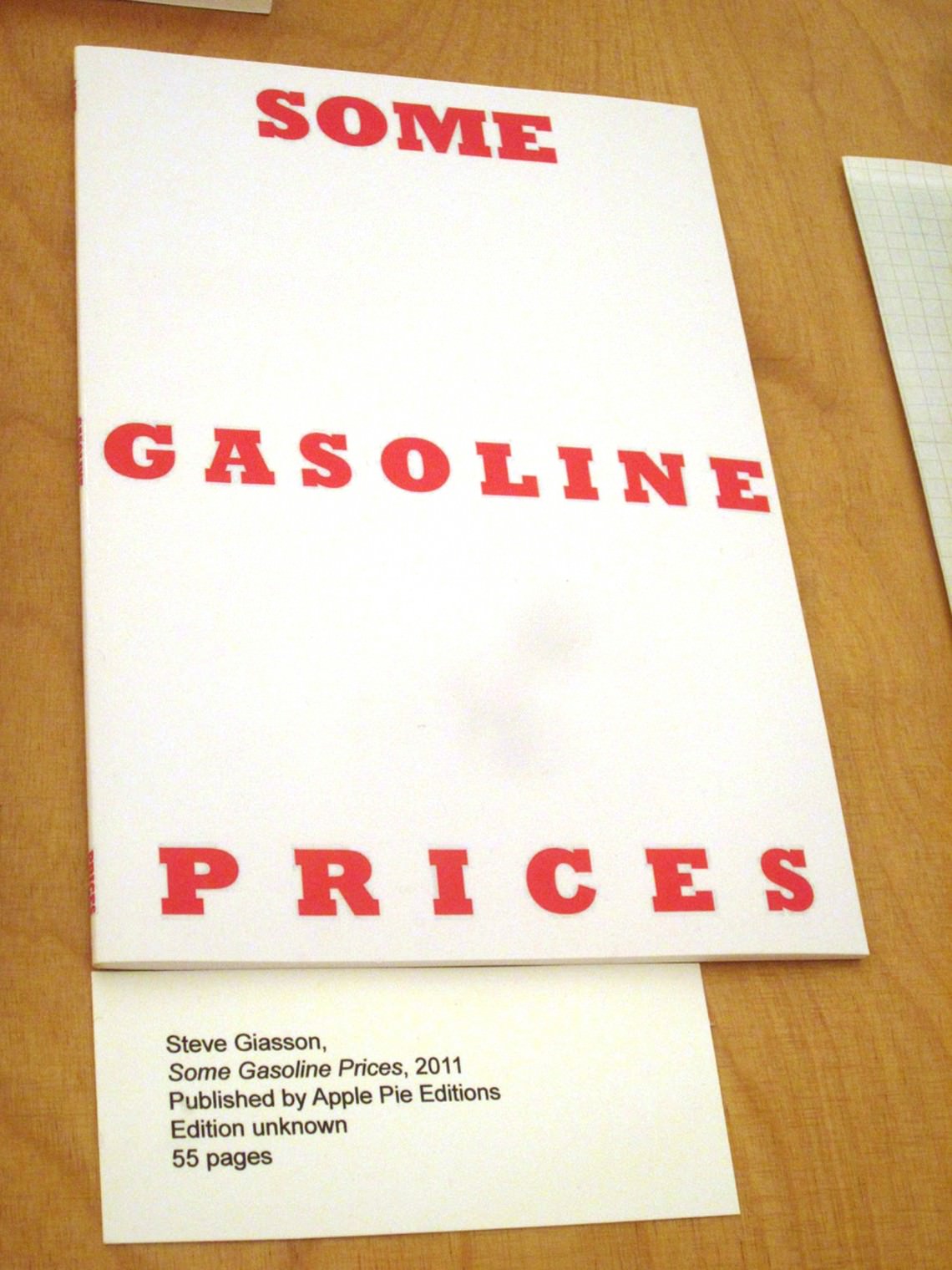  - SOME GASOLINE PRICES