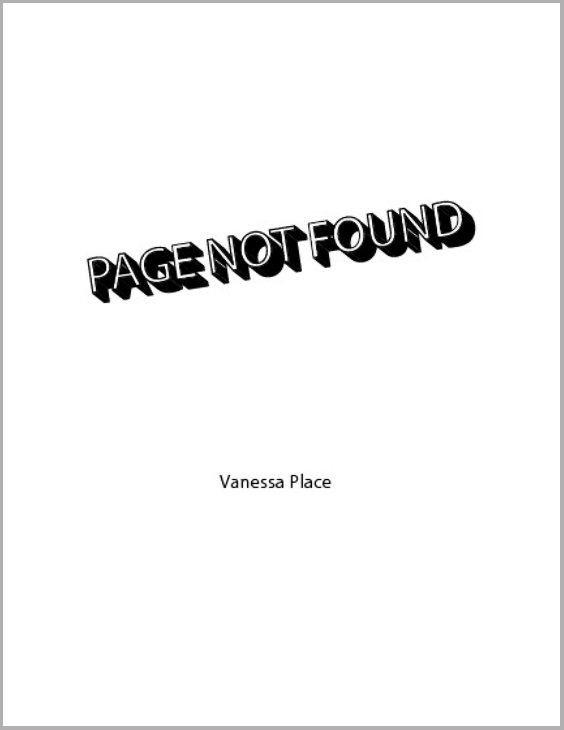  - Page Not Found (2nd edition)