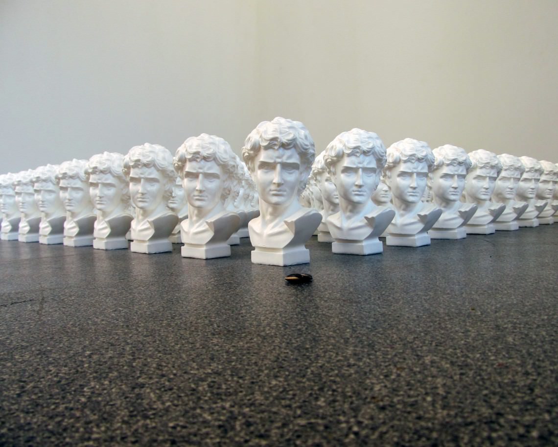  - Ai Weiwei, Sunflower Seeds + Eighty One Roman Busts (Made In China)